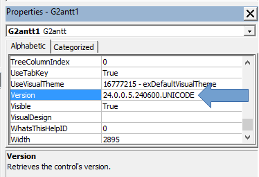 exg2antt version design